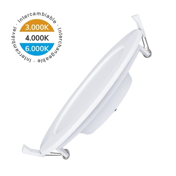 DOWNLIGHT LED PRO CCT REDONDO 3 AÑOS GRANTIA 24W
