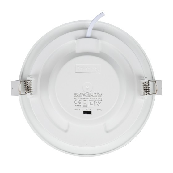 DOWNLIGHT LED PRO CCT REDONDO 3 AÑOS GRANTIA 24W