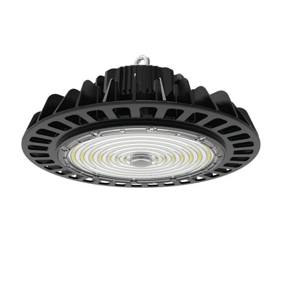 200W LED INDUSTRIAL BELL UFO 160LM/W REG.1-10V LUMILEDS AND MEANWELL 5000K 5 YEARS WARRANTY
