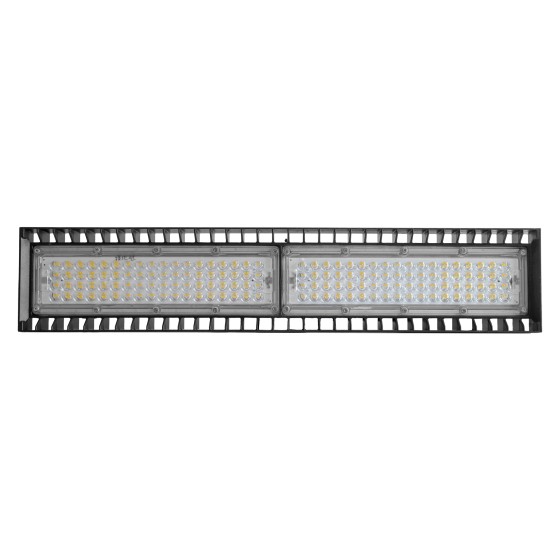 LINEAR LIGHT 240W 140LM/W REG.0-10V LUMILEDS AND MEANWELL ASYMMETRIC LENS IP66 5 YEARS WARRANTY