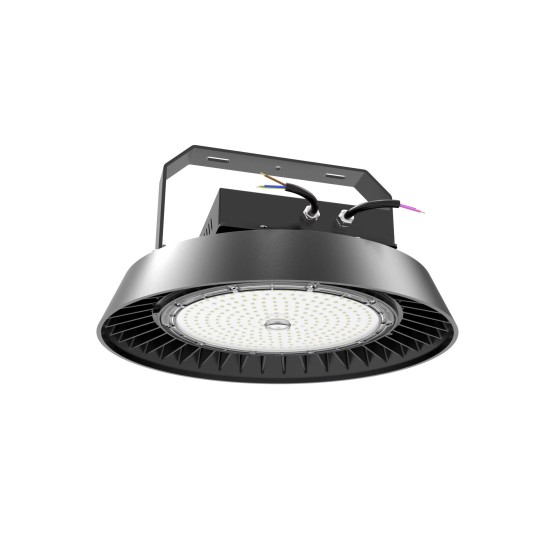 300W LED CAMPANA INDUSTRIAL UFO 160LM/W REG.1-10V LUMILEDS Y PHILIPS 5000K 5 AÑOS GARANTIA