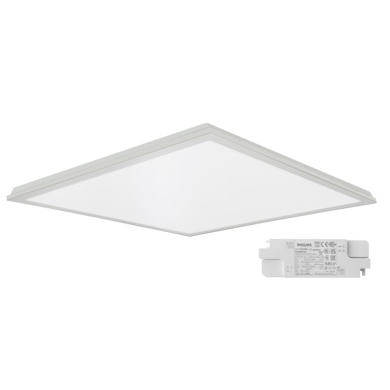 PANEL LED 36W 60X60  120LM/W 6500K CRI 80 UGR 19 DRIVER PHILIPS 5 AÑOS GARANTIA