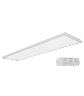 PANEL LED 36W 1195X295X32MM 120LM/W CCT 3000K/4300K/6500K CRI 80 UGR 19 DRIVER PHILIPS 5 AÑOS GARANTIA