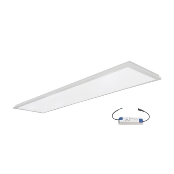 PANEL LED 40W 120X30 110LM/W CCT  CRI 80 UGR 19 DRIVER LIFUD DALI2/PUSH 5 AÑOS GARANTIA