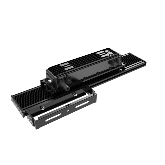 LUMINARIA LINEAL 240W IP66 170LM/W LUMILEDS/SOSEN REG DALI2 5000K CRI80 LENTE ASIMETRICA AC110-277V CONECTORES CABLE M15 5 AÑOS 