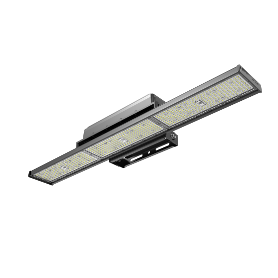 LUMINARIA LINEAL 320W IP66 170LM/W LUMILEDS/SOSEN REG DALI2 5000K CRI80 LENTE ASIMETRICA AC110-277V CONECTORES CABLE M15 5 AÑOS 