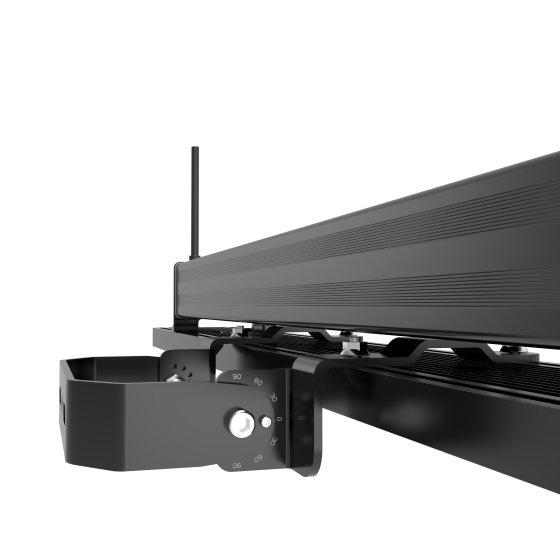 LUMINARIA LINEAL COLOR 320W(240W@5000K/80W@RGB) IP66 160LM/W LUMILEDS/SOSEN REG DMX512 CRI80 LENTE ASIMETRICA AC110-277V 5 AÑOS 