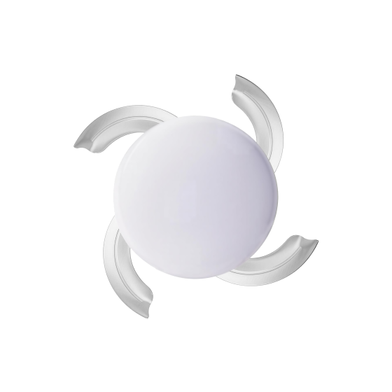 VENTILADOR DE TECHO BLANCO ASPAS RETRACTILES LUZ CCT DIMABLE MOTOR DC SILENCIOSO CONTROL REMOTO , APP BLUETOOTH