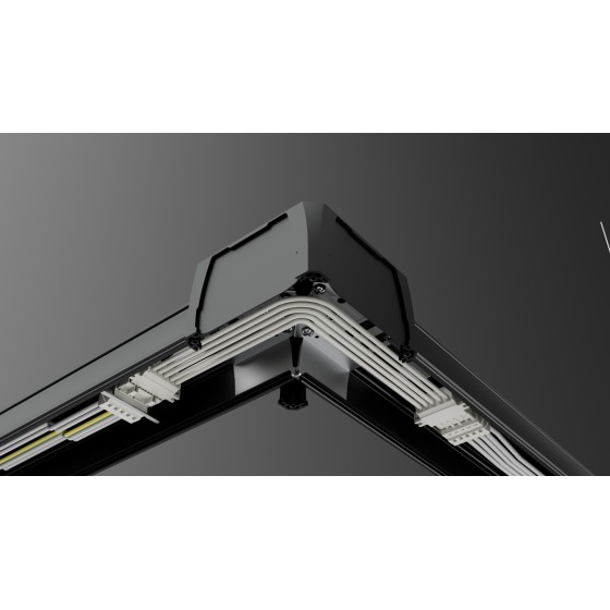 KIT COMPLETO LUMINARIA PERIMETRAL PADEL 20X10M BAJO DESLUMBRAMIENTO LENTE ASIMETRICA ESPECIAL PADEL 5000K REGULACION DALI 5 AÑOS