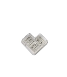 Conector IP65 esquina 2PIN F2966 para tira LED PCB 8mm