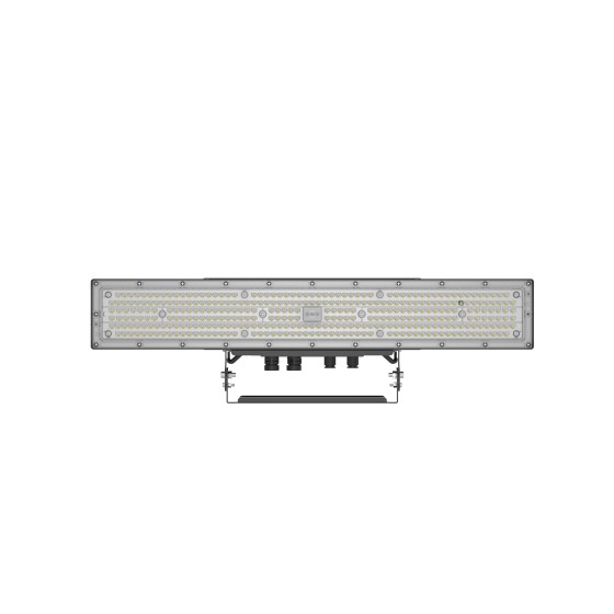 Vista ambiental luminaria 200W F4940 iluminación industrial