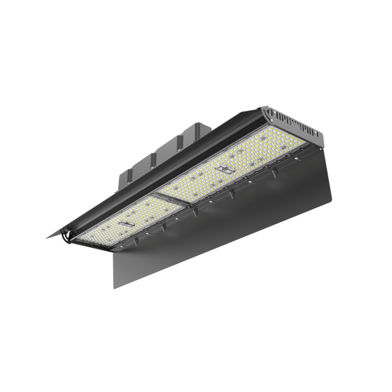 Dimensiones montaje luminaria lineal F4950 240W especificaciones