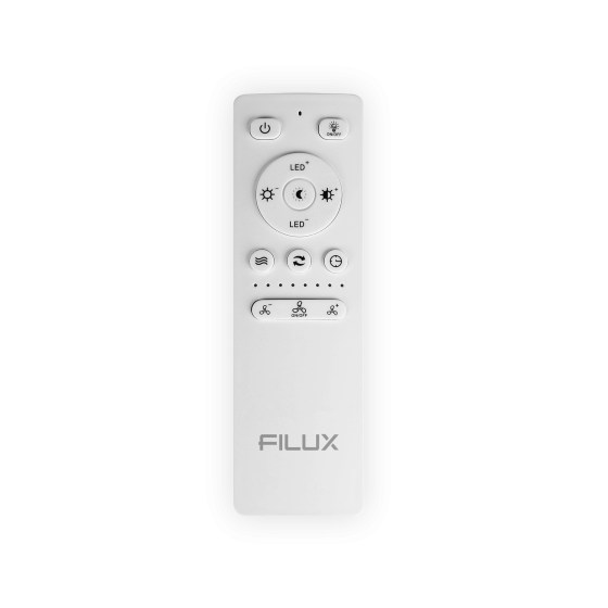 Ventilador negro aspas retráctiles F9197 diseño contemporáneo