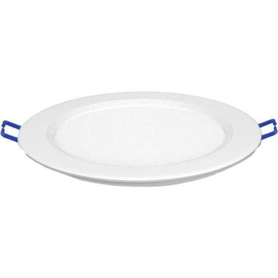 Vista detalle empotramiento downlight LED F1534 perfil ultra reducido